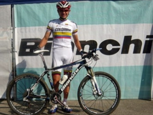 Paez is back to ride a Bianchi MTB