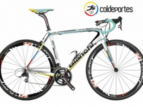 To νέο ποδήλατο Sempre της Colombia Coldeportes για το 2012.